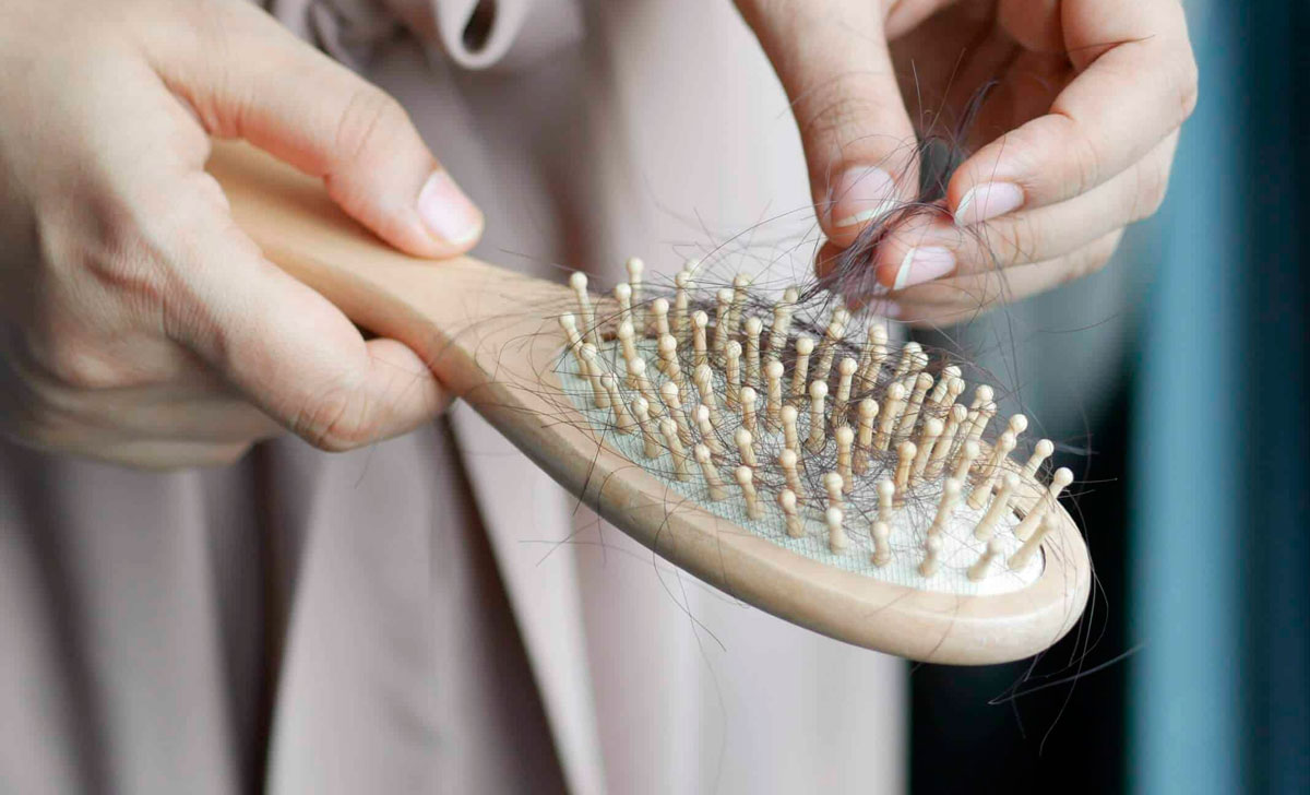 juukseharja puhastamine