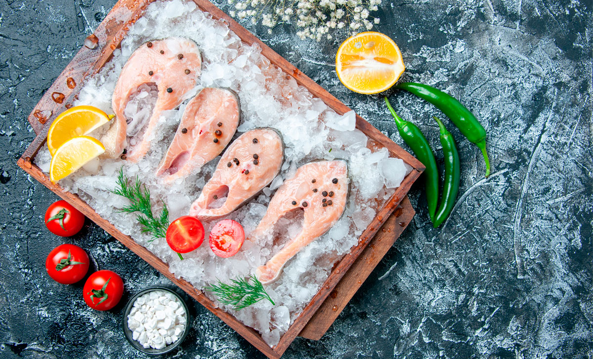 külmutatud kala praadimine