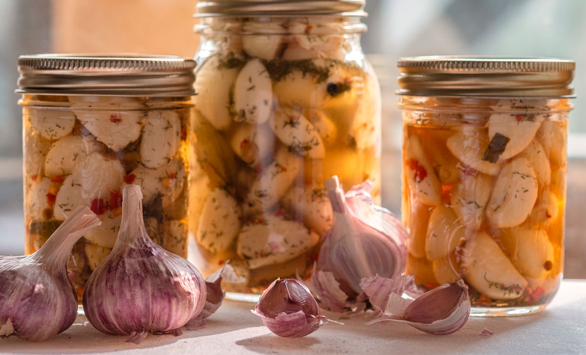 marineeritud küüslauk