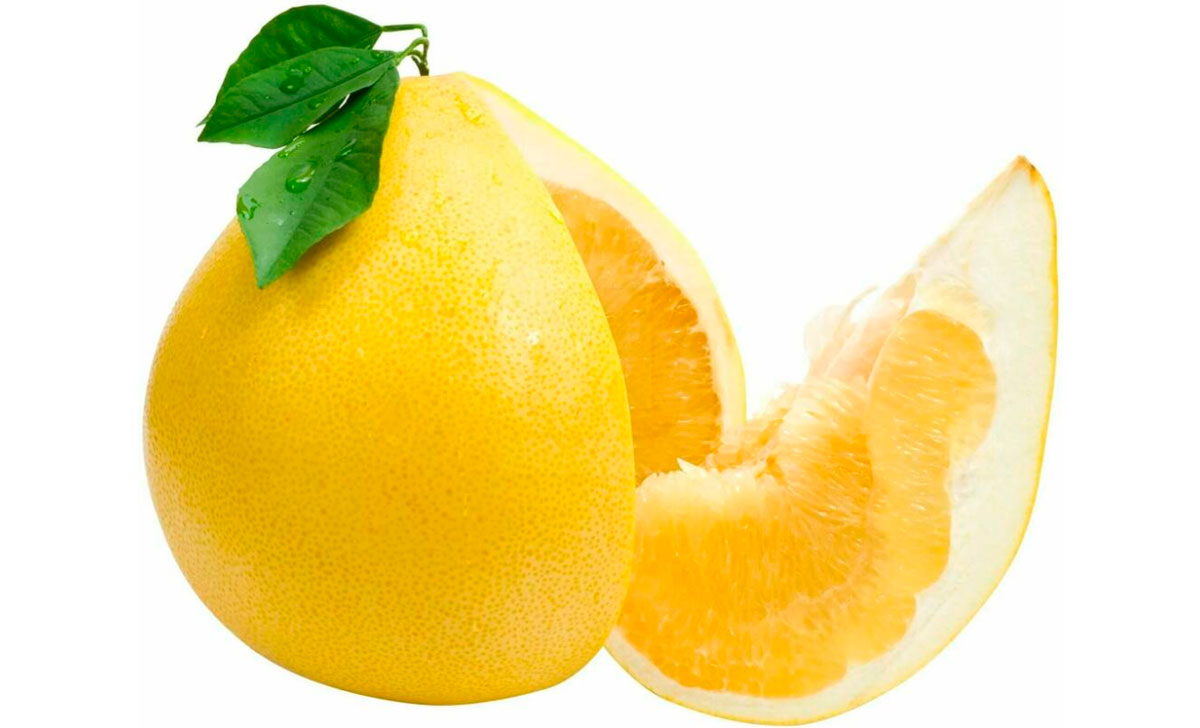 pomelo söömine