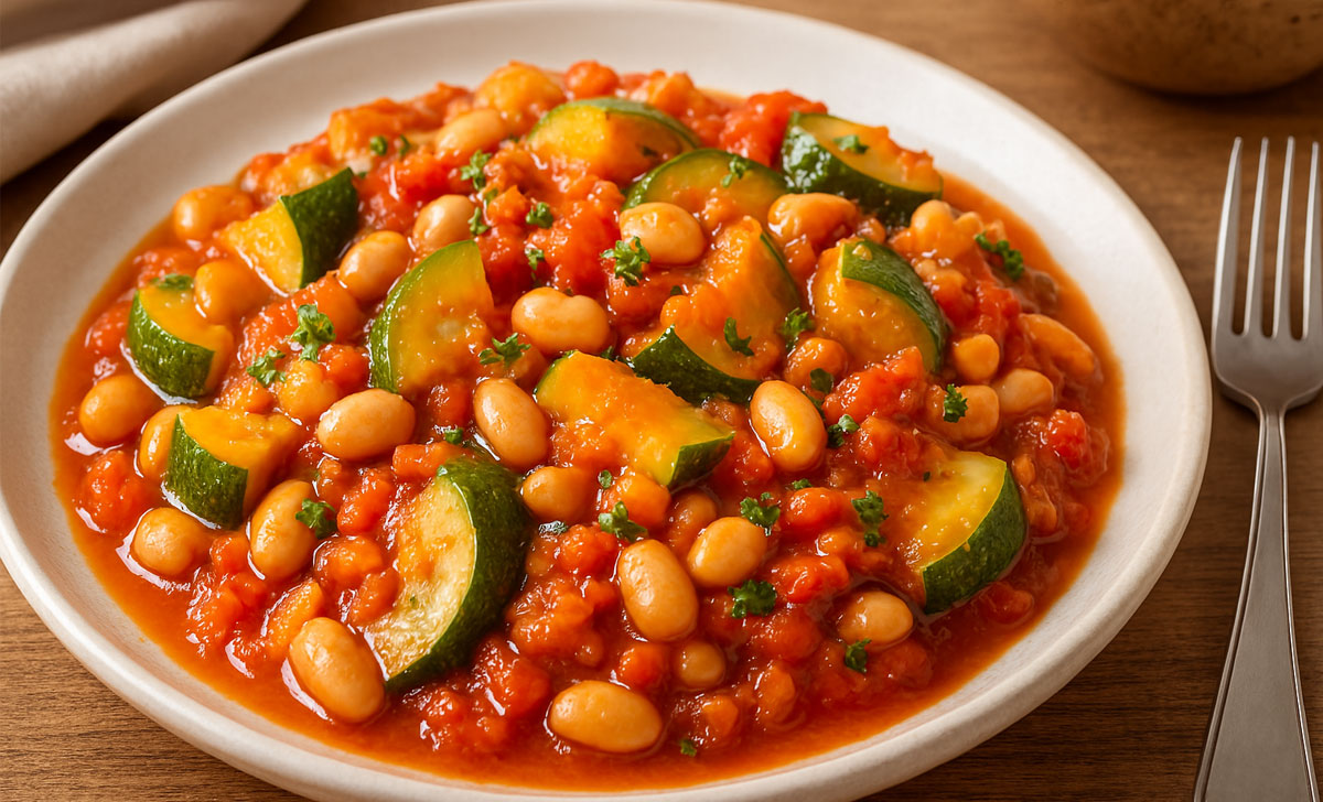 suvikõrvits ubadega