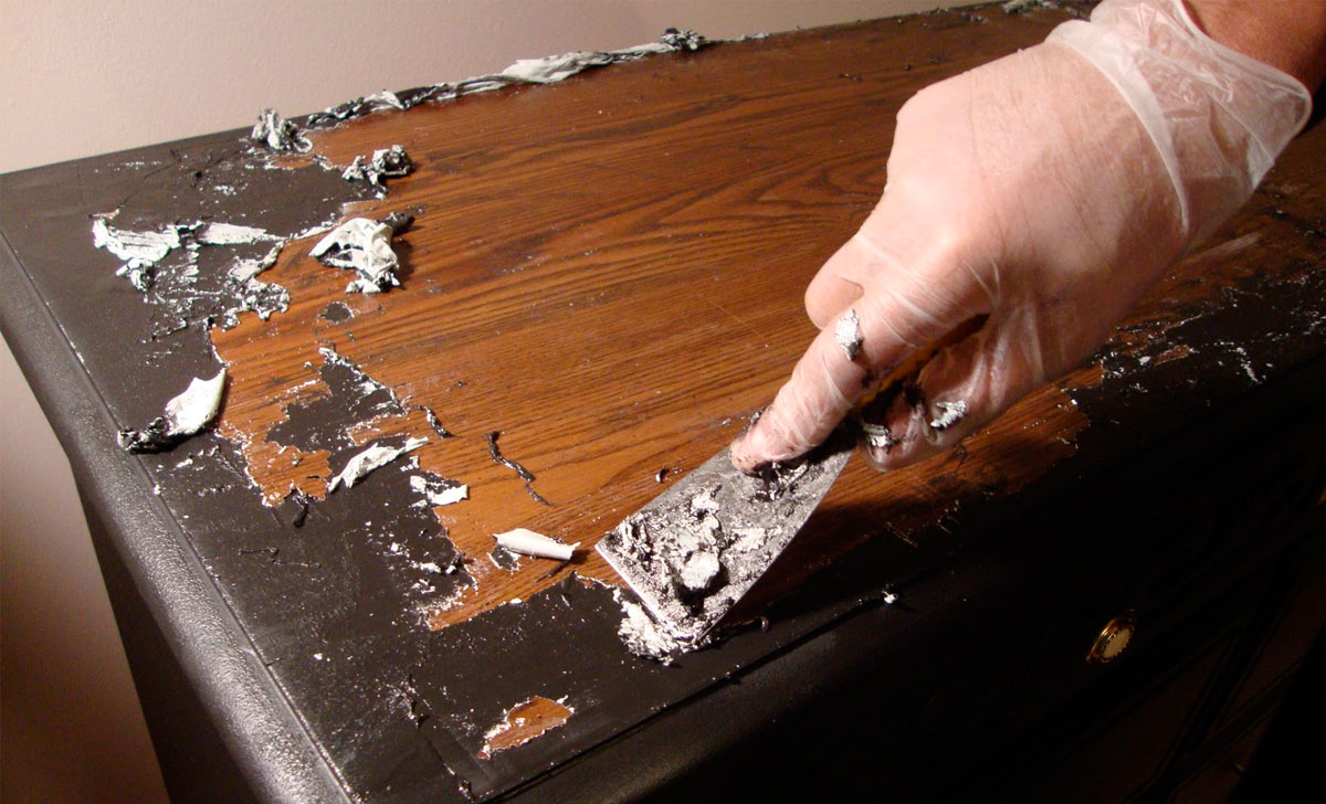 kuivanud värvi eemaldamine