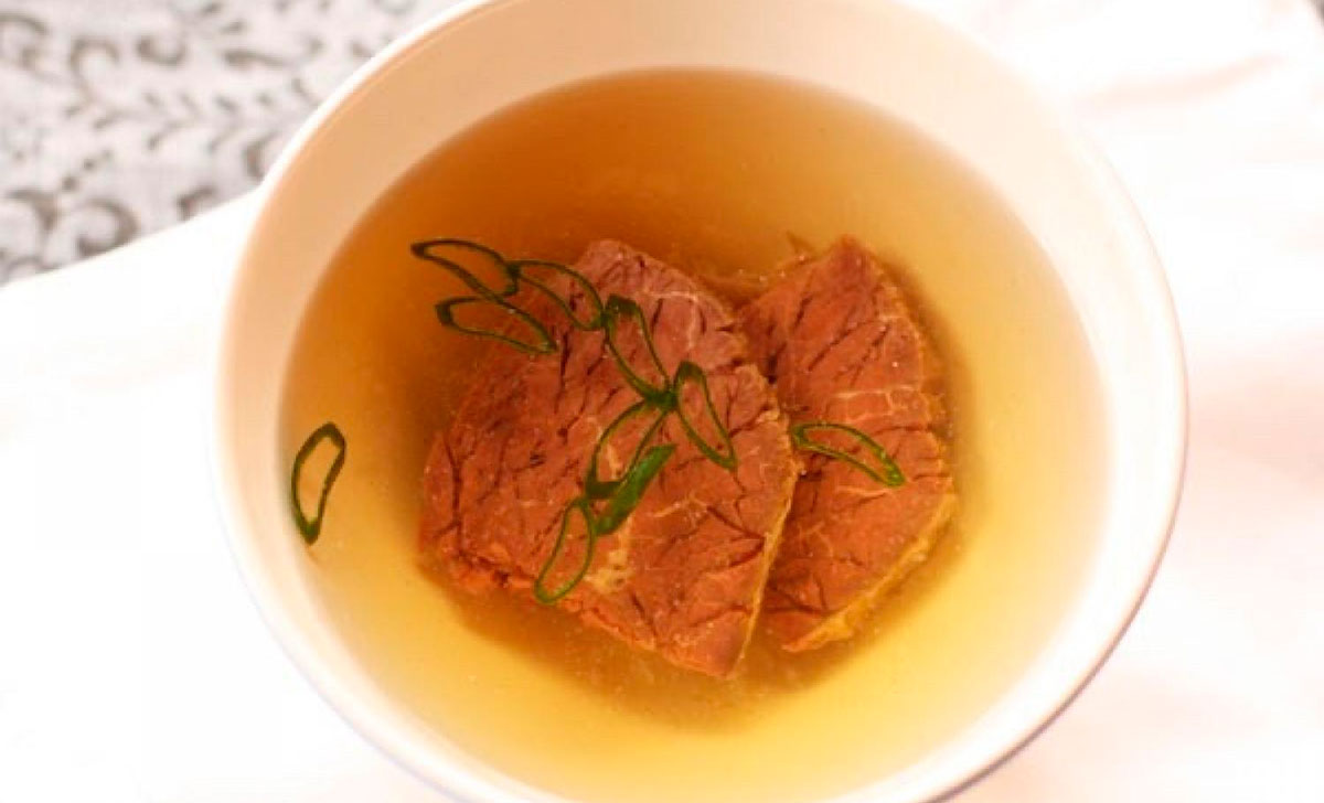 veisepuljongi keetmine